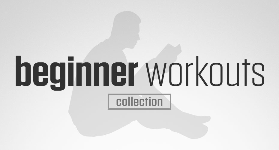 This is just letters that said beginner workouts.